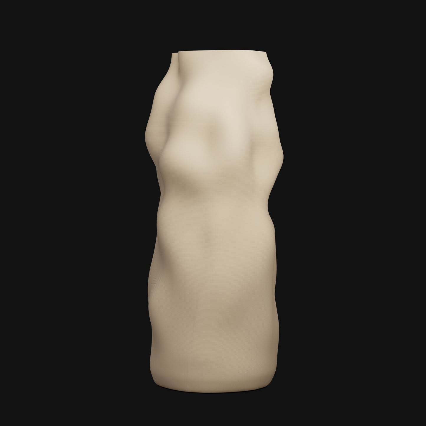 DYAD Vase Long Ecru