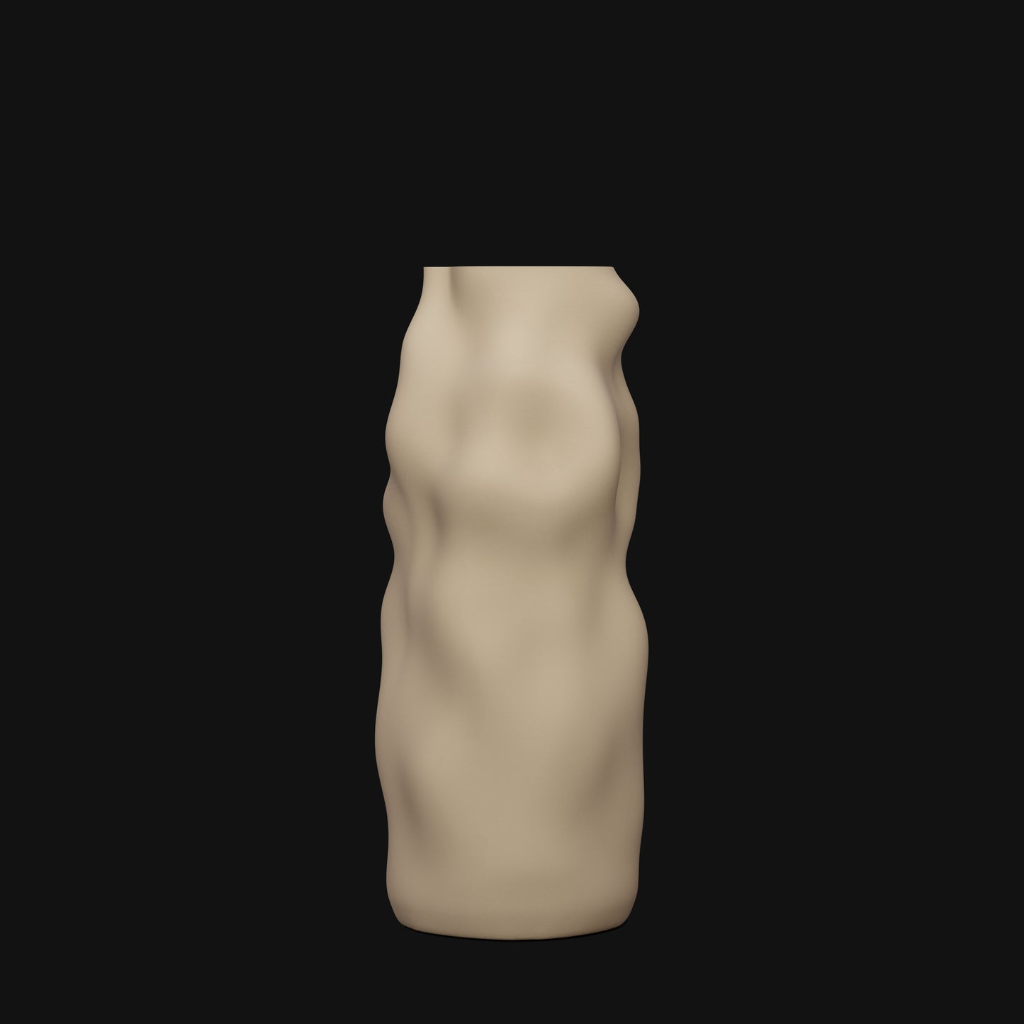 DYAD Vase Long Ecru